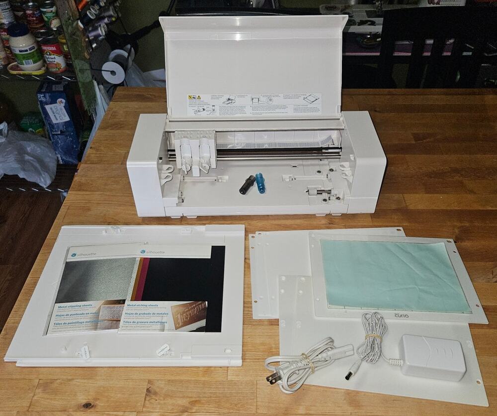 Silhouette Curio Digital Crafting Cutting Machine Flatbed Electronic Cutter